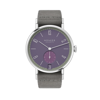 NOMOS Tangente 38 Datum Mauvegrün kaufen (179.S9) - Juwelier 