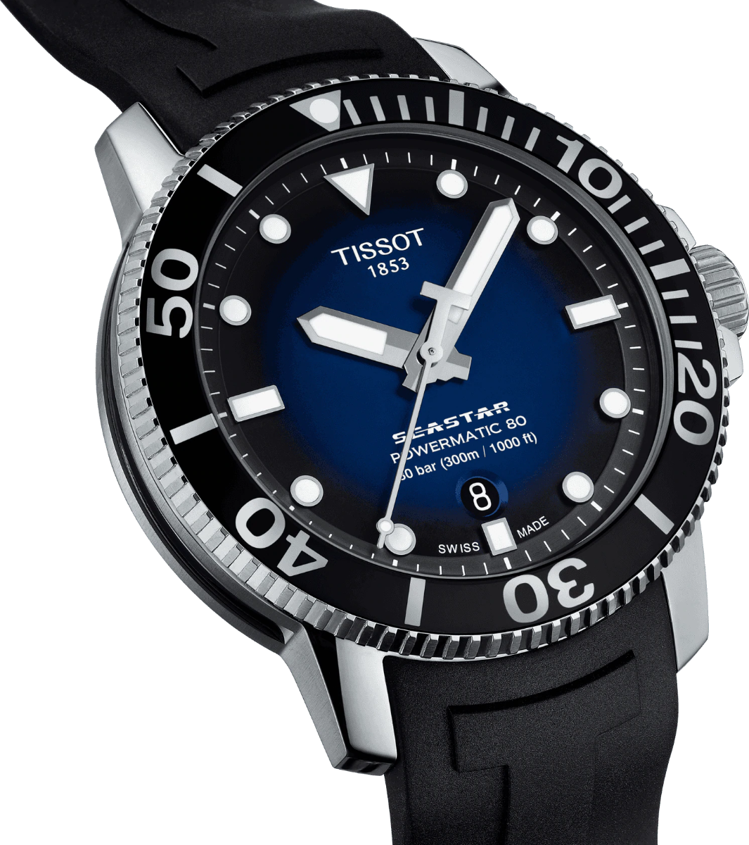 TISSOT SEASTAR 1000 POWERMATIC 80 kaufen T1204071704100 Juwelier Techel Darmstadt