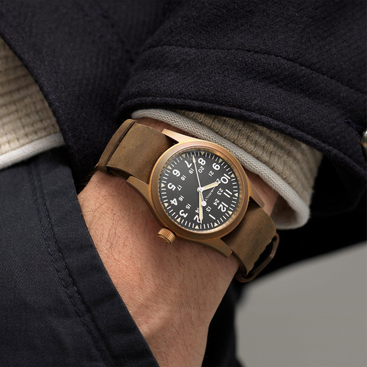 Hamilton KHAKI FIELD M38-BZ-SCH-L-BR kaufen (H69459530) - Juwelier 