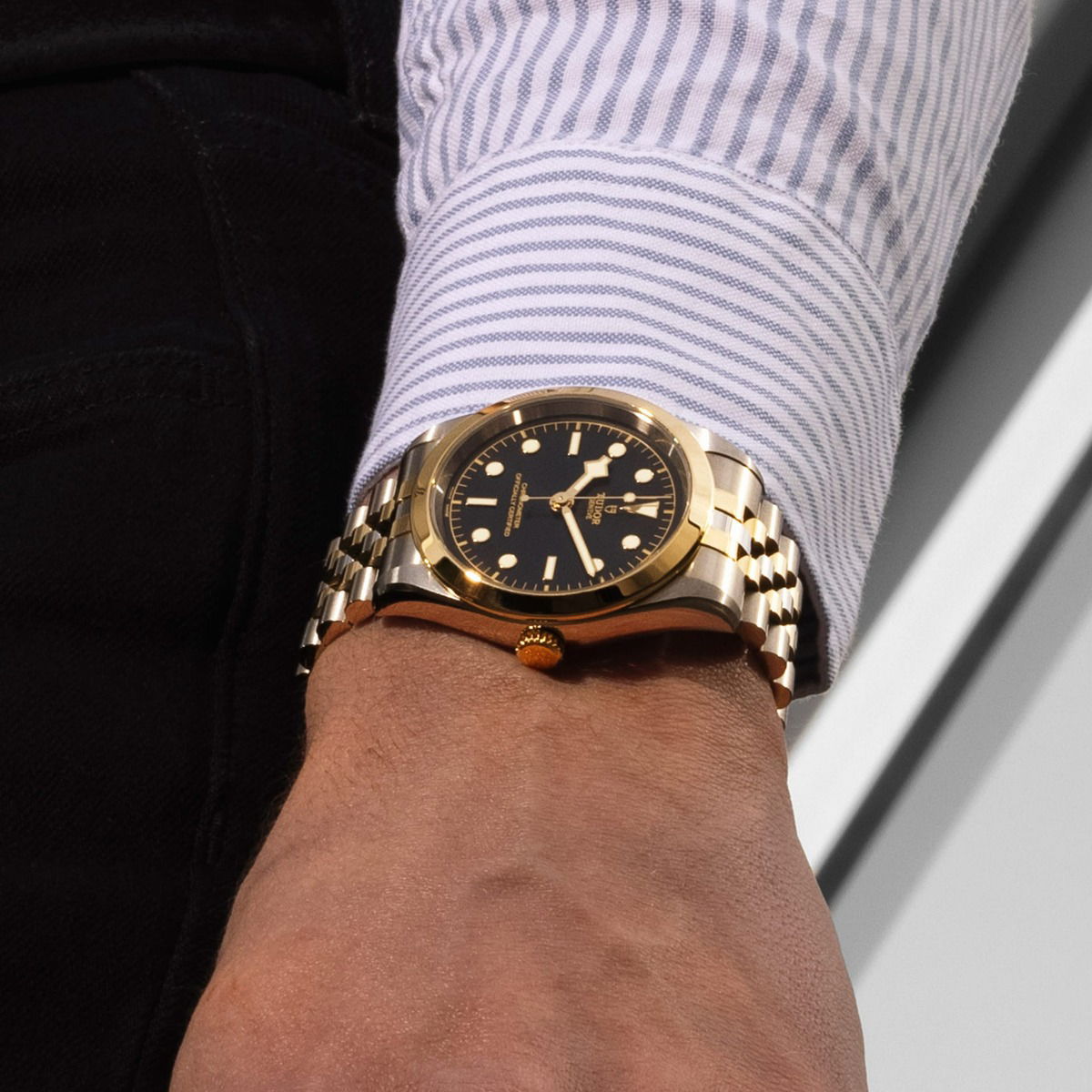TUDOR Black Bay 41 S&G kaufen (M79683-0001) - Juwelier Techel 